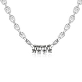 Custom Name Bead Necklace for Men